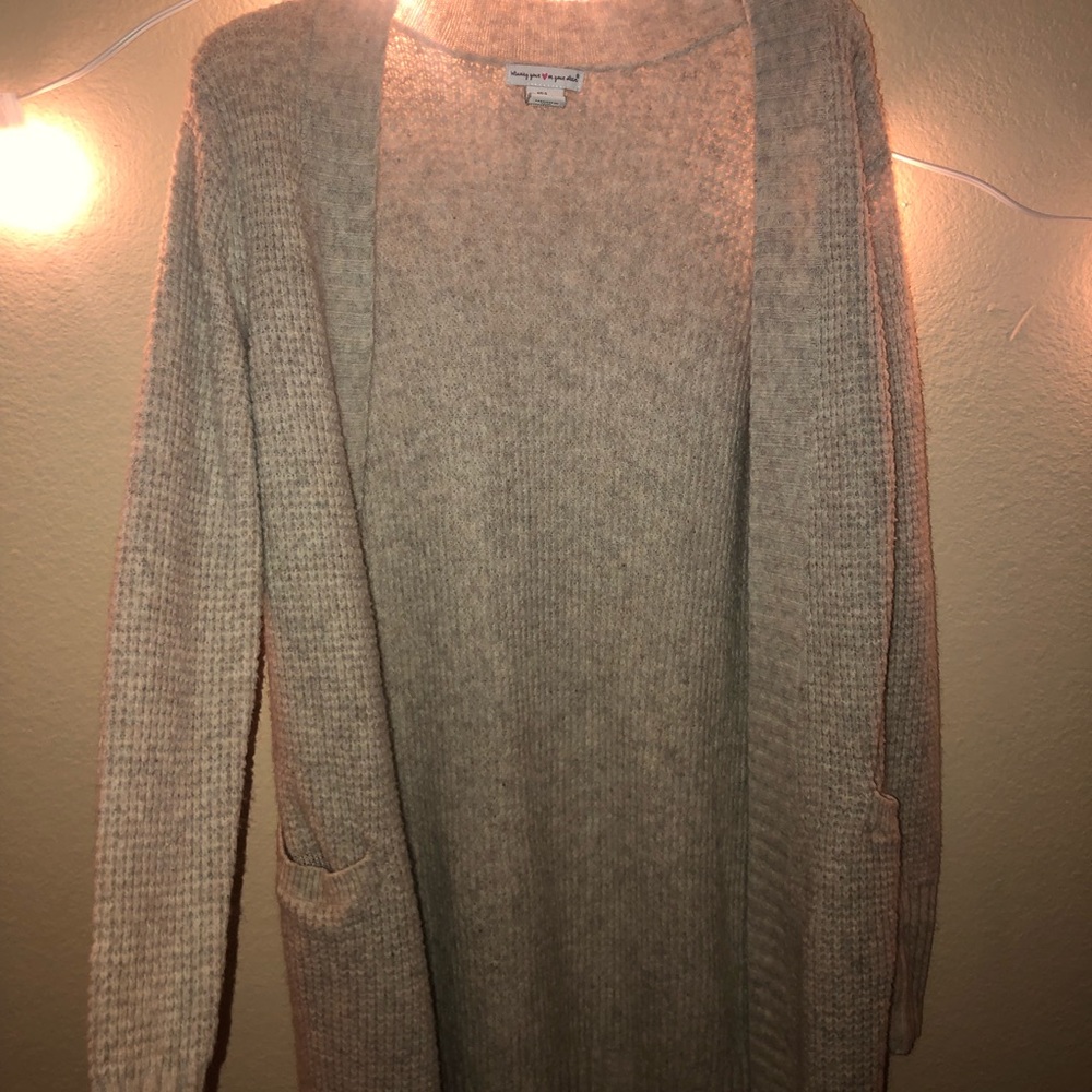long cardigan